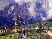 Sargent, John Singer - Graveyard in the Tyrol